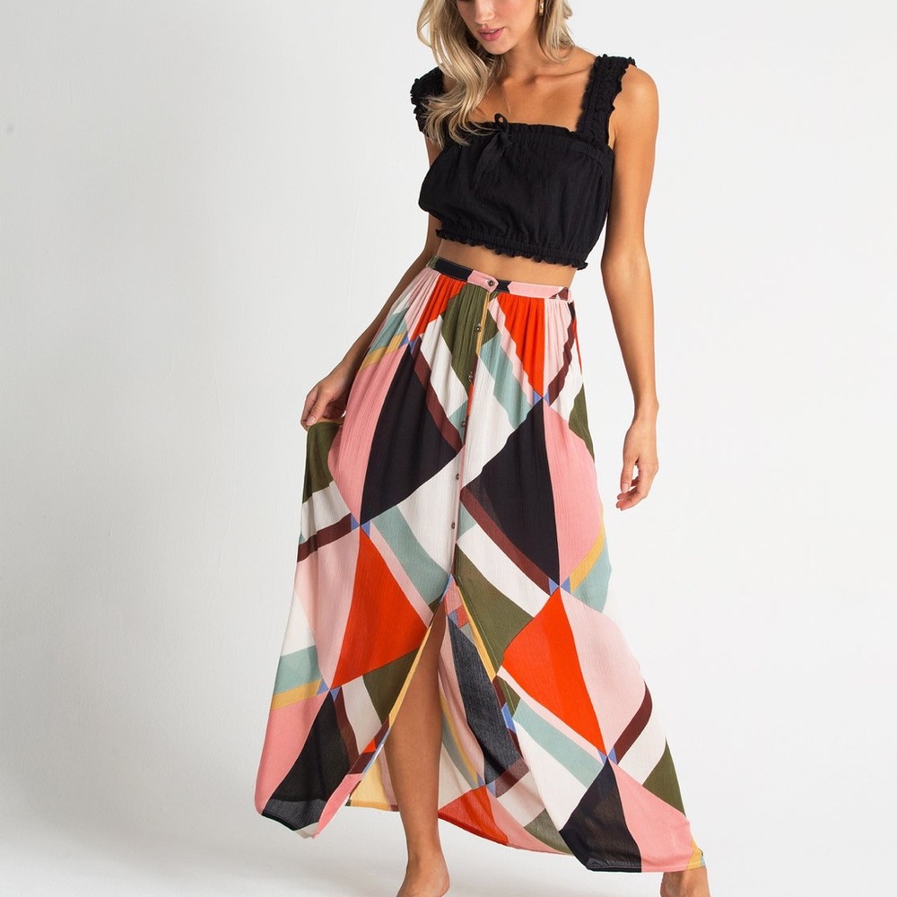 Billabong Honey Money Printed Skirt